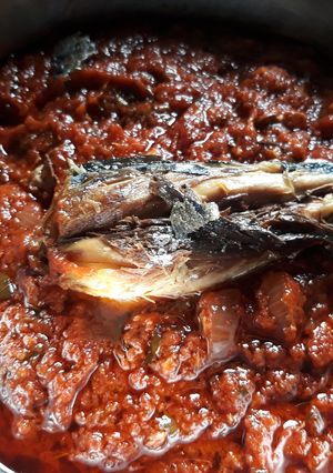 A picture of Tomato stew.