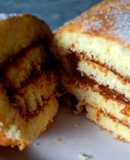 Arrollado de dulce de leche