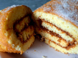 Arrollado de dulce de leche