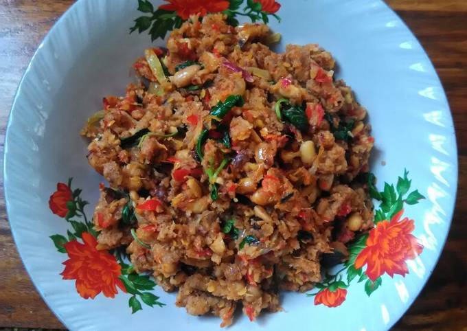 Sambel Oncom Daun Kemangi Super Pedas