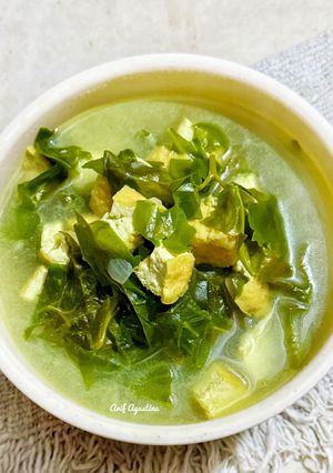 Foto resep Daun So Tahu Masak Santan