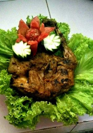 Foto resep Ayam panggang bumbu terasi
