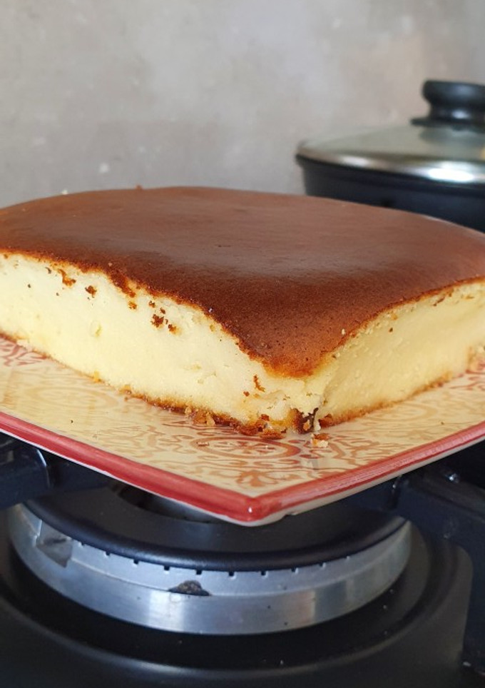 Una foto de Tarta keto de queso fresco de cabra