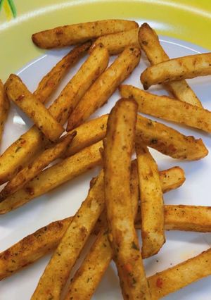 A picture of French fries.