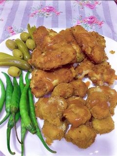 عکسی از دستور شنسل مرغ 🍗