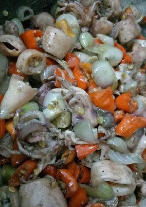 Foto resep Tumis bawang cumi asin