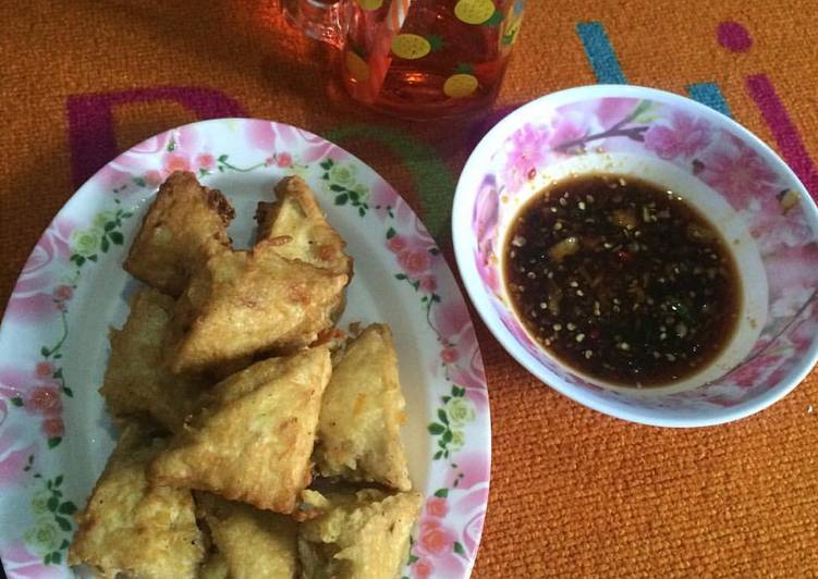 Resep Tahu isi sambal gula bawang, Lezat Sekali