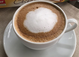 صورة لوصفة كابتشينو منزلي