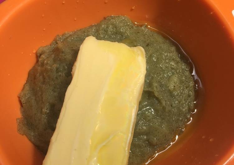 Langkah meracik Dory,potato and spinach steam #Mpasi9mo, Lezat