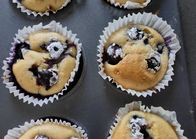 Recipe of Award-winning Blueberry Muffins