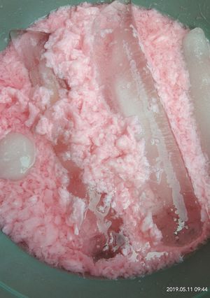 Foto resep Es kopyor (swallow globe)