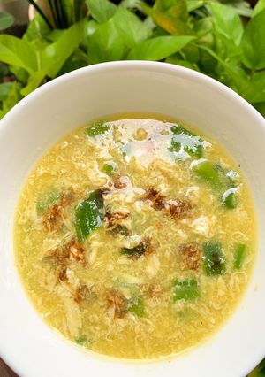 Foto resep Egg drop soup / sup telur
