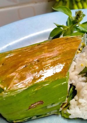 Foto resep Nasi Bakar Ayam Suwir