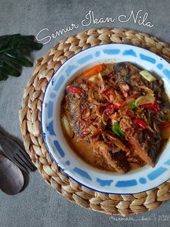 Foto resep Semur Ikan Nila