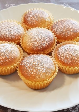 Foto di Muffin semplici senza yogurt e senza burro