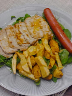Una foto de Parrillada de pollo