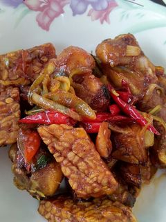 Foto resep Ayam Tempe Buncis kecap  simple