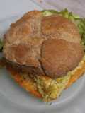 Chucrut con complejo de hamburguesa