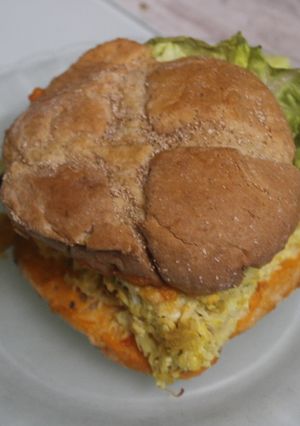 Una foto de Chucrut con complejo de hamburguesa
