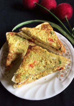 এগ স‍্যান্ডউইচ রেসিপির প্রধান ছবি