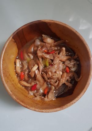 Foto resep Tumis jamur pedes manis