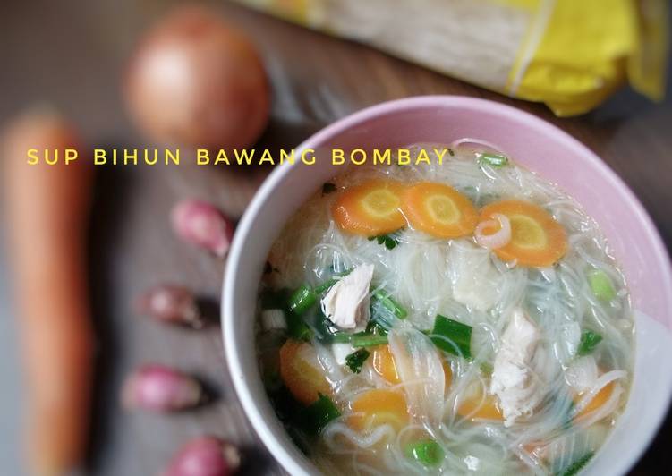 Resep Sup Bihun Bawang Bombay oleh Indah Triwiartuti - Cookpad