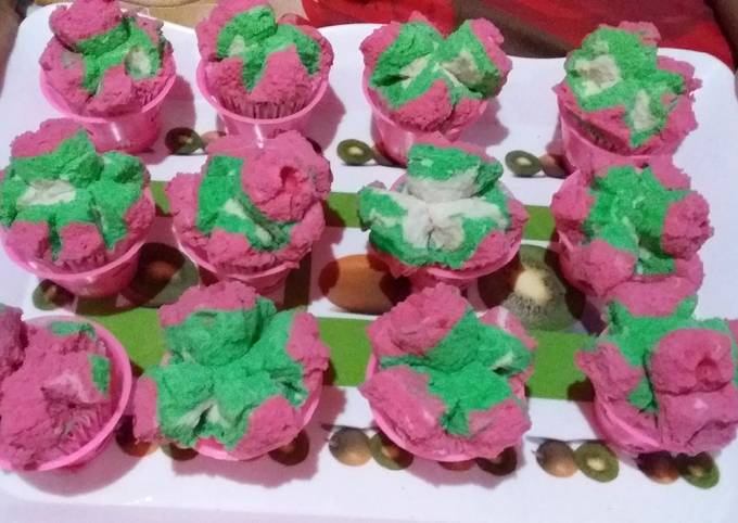 Resep Bolu Kukus Santan mekar metode all in one yang Sempurna