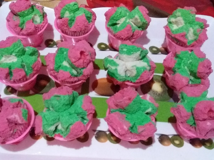 Resep Bolu Kukus Santan mekar metode all in one yang Sempurna