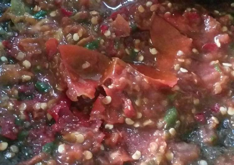 Cara Gampang Membuat Sambal dadakan, Menggugah Selera