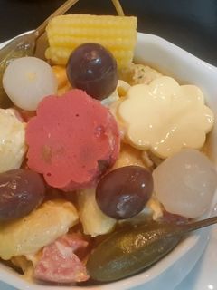 صورة لوصفة سلطة معكرونة