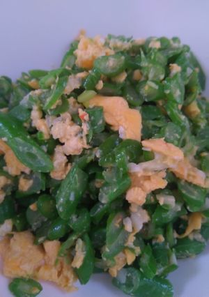 Foto resep Buncis Renyah Cah Telur Kriuk