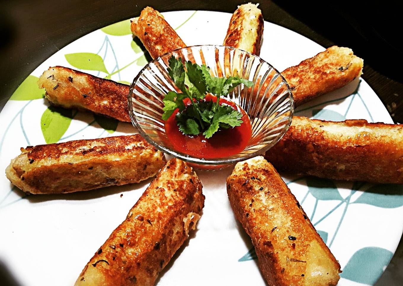 Bread Chicken Fritters