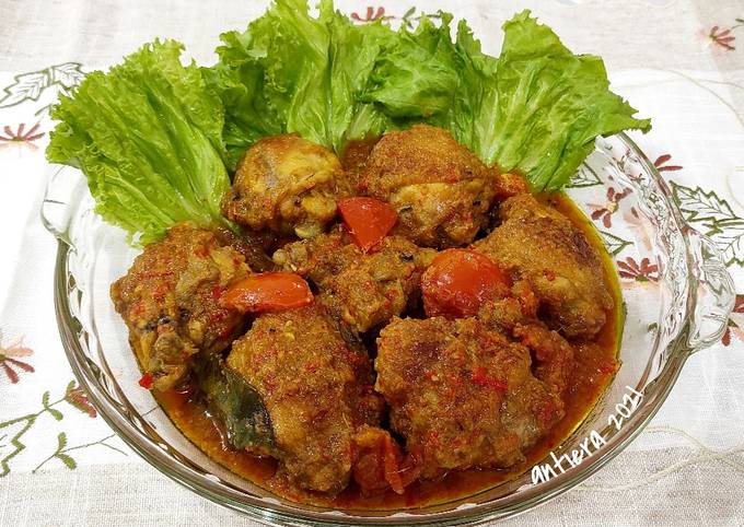 Standar Cara praktis memasak Ayam Bumbu Gongso  sedap