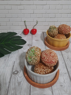 Foto resep Onde-onde pelangi