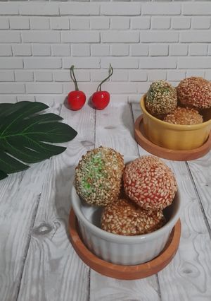 Foto resep Onde-onde pelangi