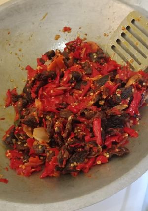 Foto resep Dendeng sapi balado #bikinramadhanberkesan