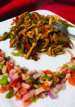 A picture of Chapati noodles.