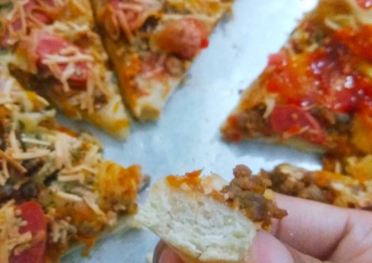 Bites Pizza Mozarella (Dough Pizza Oven&Teflon)