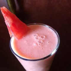 Watermelon guava smoothie A picture of Watermelon guava smoothie.