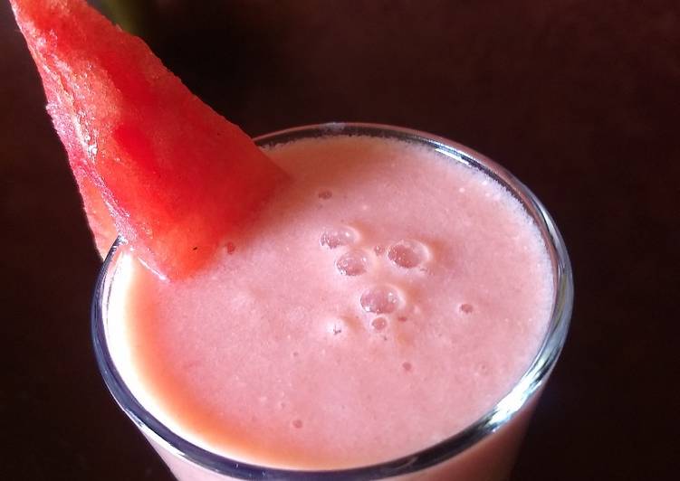 Watermelon guava smoothie