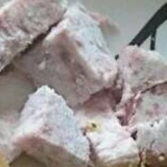 A picture of Ndùma(Boiled Yams).