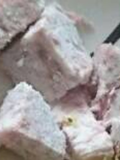 A picture of Ndùma(Boiled Yams).