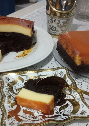 Foto resep Brownies cheese caramel