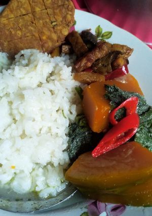 Foto resep Gangan balamak pucuk waluh (labu)