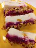 Barritas heladas de Yogurt con Pitaya