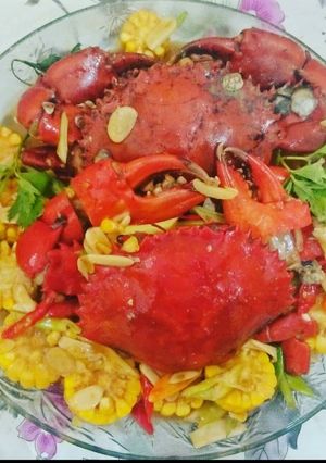 Foto resep Kepiting Jagung Manis