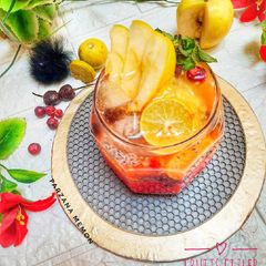 Fruits fizler mocktail A picture of Fruits fizler mocktail.