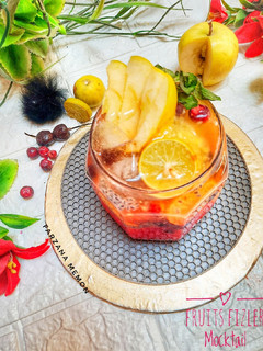 A picture of Fruits fizler mocktail.