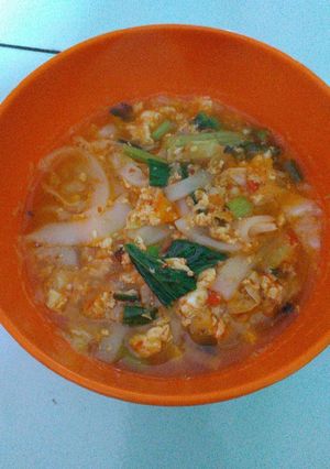 Foto resep Kwetiau seblak endeeuuss... 👌