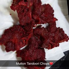 A picture of Mutton Tandoori Chops.